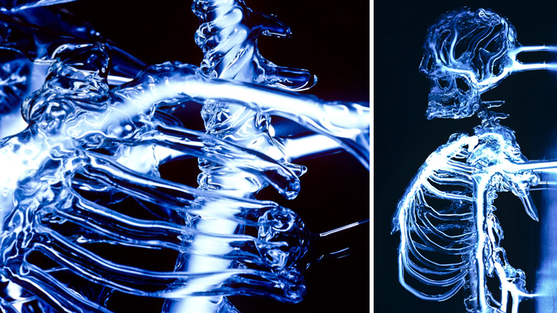 Illustration for article titled Ghostly Neon Skeleton Is a Macabre Addition To Your Man Cave